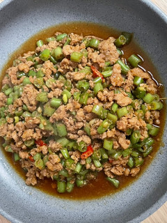 Foto resep Daging buncis cincang