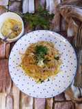 Olasz sütőtökös-sonkás tejszínes spagetti