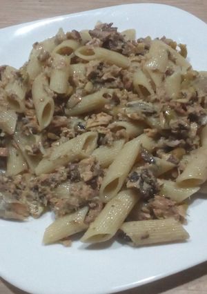 Una foto de Ensalada Fria de Fideos y Caballa