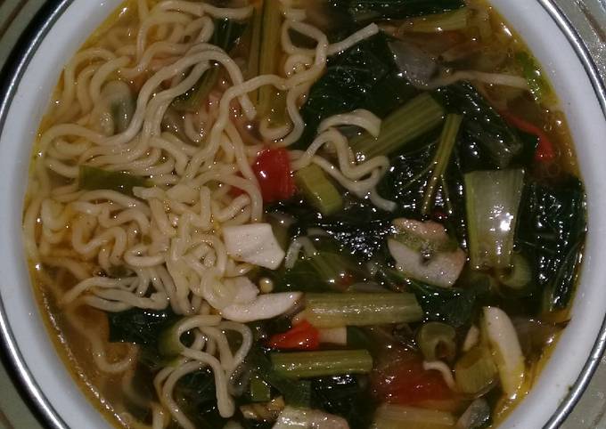 Sayur Mie Godog Ala Anak Kost