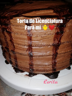 Una foto de Torta de Licenciatura para mi 🐥