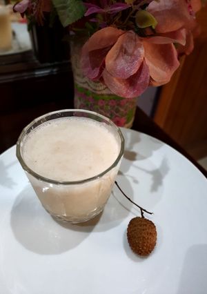 A picture of Leechi juice.