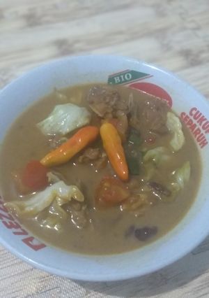 Foto resep Resep tongseng kambing simpel