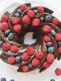 Chiffon cake al cioccolato