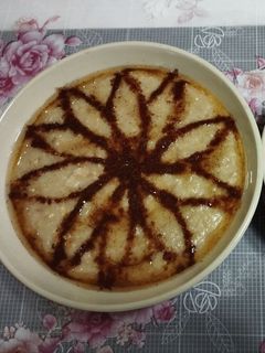 عکسی از دستور تزیین حلیم