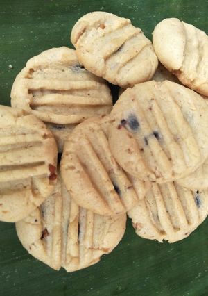 Foto resep Kue kering kacang chocochips #BikinRamadanBerkesan