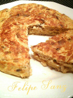 Una foto de Tortilla de verdel frito