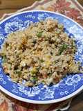 Arroz con salsa de ostras (estilo chino) al wok