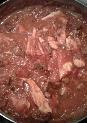 A picture of Easy Mexican Chicken and rice.