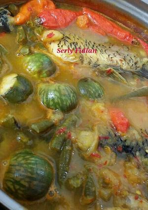 Foto resep Tempoyak ikan mas