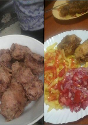 A picture of Coated chicken #localingredientscontest.
