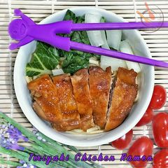 A picture of Teriyaki Chicken Ramen.