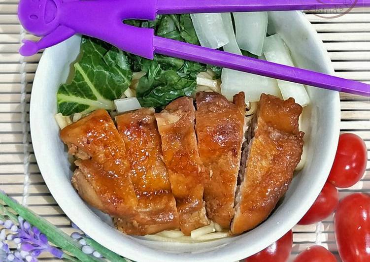 Recipe of Award-winning Teriyaki Chicken Ramen