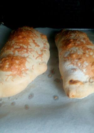Petra pizzás batyuja recept fotója