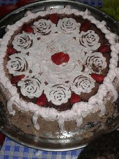 صورة لوصفة تورته بأسهل طريقه