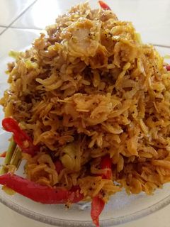 Foto resep Tumis pedas udang rebon