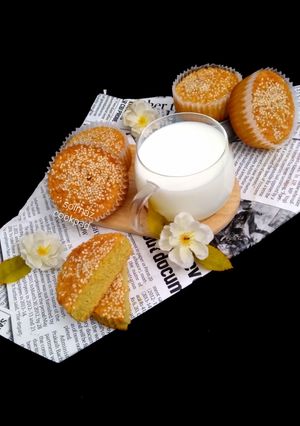 عکسی از دستور کیک پای آرد ذرت solmaz