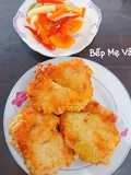 Pan-Fried Banh Chung with Pickled Vegetables