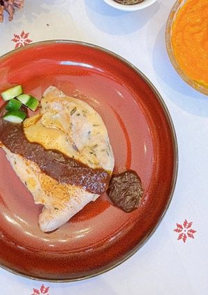 雞腿排佐巴薩米克醬 的食譜成品照片