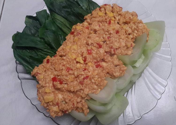 Pokcoy Tahu Bumbu Sechuan (Vegetarian)