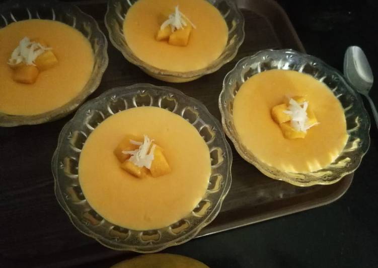 Step-by-Step Guide to Make Speedy Mango Rubri 💛😋💛