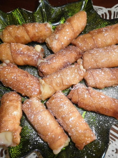 Una foto de Cañas con crema pastelera