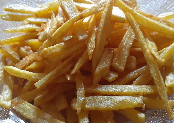Resep termudah memasak Kentang Goreng Krispi ala Rumahan yang istimewa