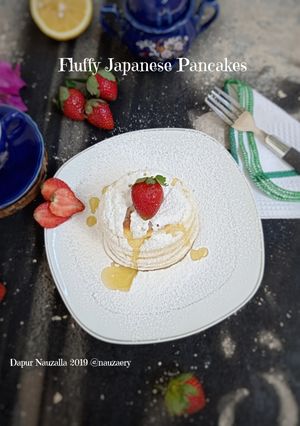 Foto resep Fluffy Japanese Pancakes
