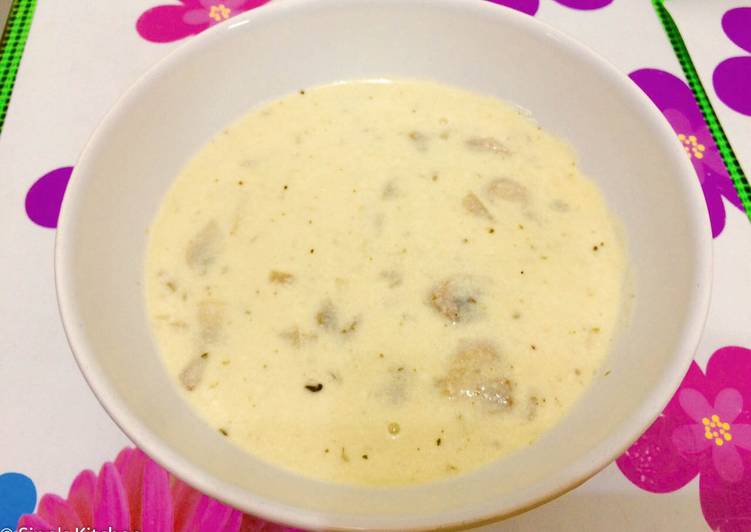 Step-by-Step Guide to Prepare Super Quick Homemade Cream of Mushroom Soup