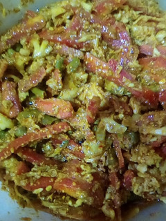 A picture of Mix sabzi achar.
