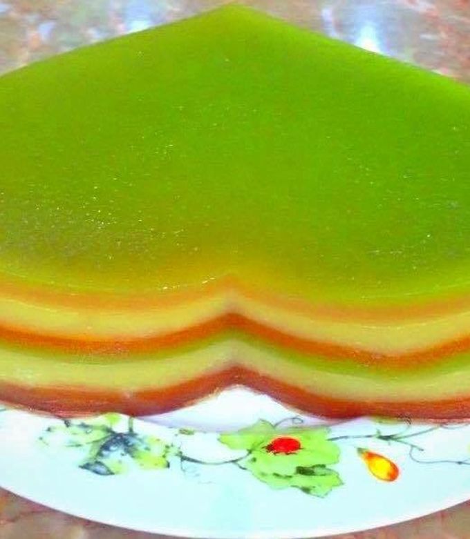 Hình của món Bánh chín tầng mây (bánh da lợn).