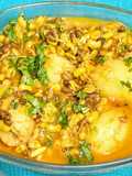 Moth Beans Subji With Baby Potatoes