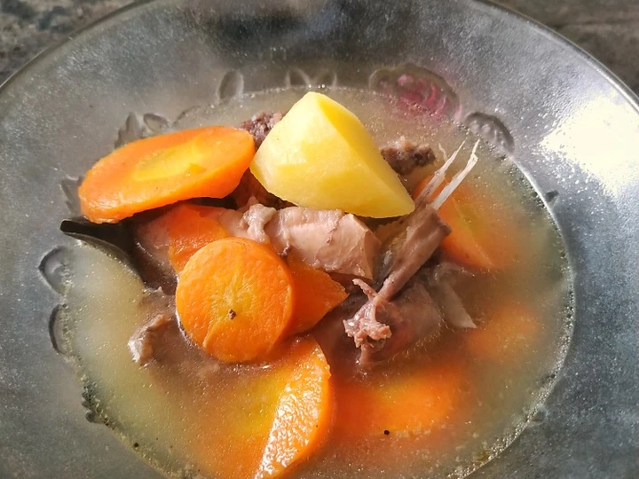 Langkah Mudah untuk Membikin Resep Sop tulang sapi yang  Bikin Ketagihan Anti Ribet, Menggugah Selera