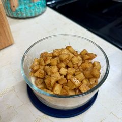 A picture of Apple Pie Overnight Oats.