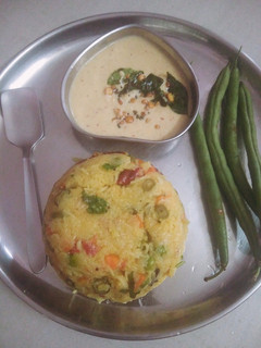 கிச்சடி (Khichadi recipe in tamil) செய்முறை முக்கிய புகைப்படம்