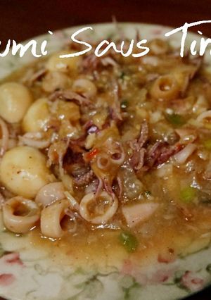 Foto resep Cumi Saus Tiram