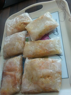 Una foto de Rollitos de primavera
