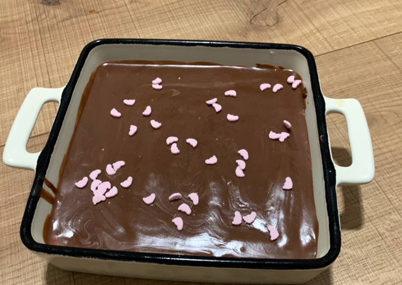 Tarta de galletas 2° cumplemes de Carmen