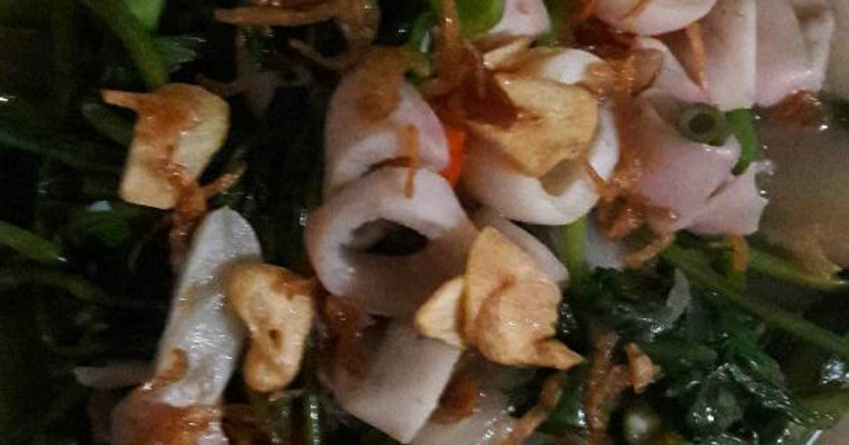  Resep Tumis Kangkung Cumi Asin  oleh Yani Chahya LulLail 