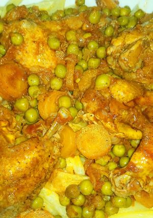 صورة لوصفة جلبانة بالدجاج