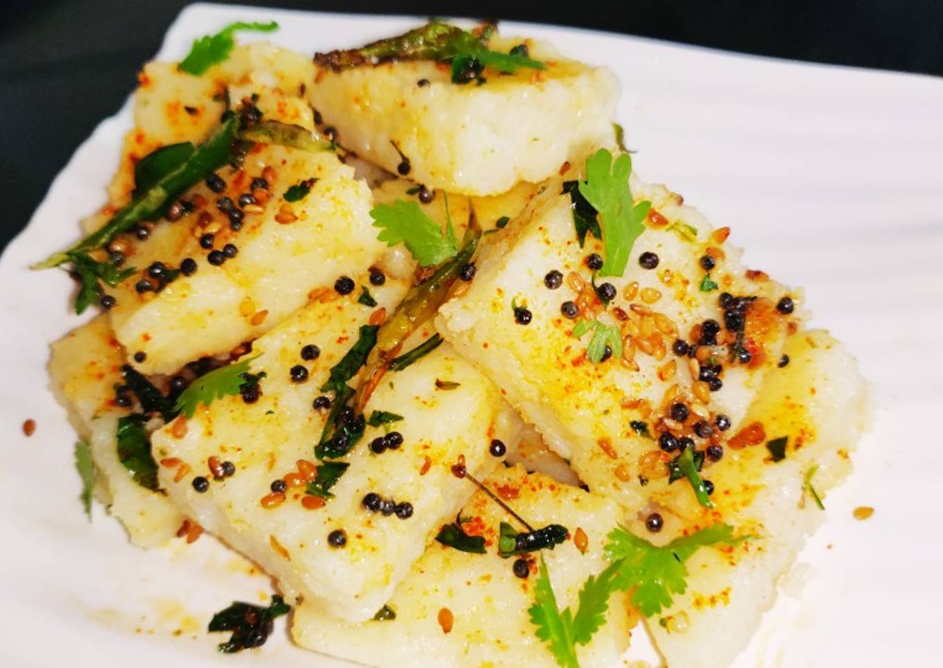 Steps to Prepare Super Quick Homemade Instant Poha Dhokla Recipe (quick
breakfast recipe)