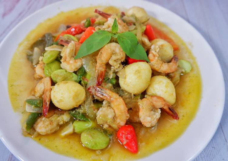 Resep Tumis udang cabe ijo Anti Gagal