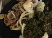 A picture of beef offal