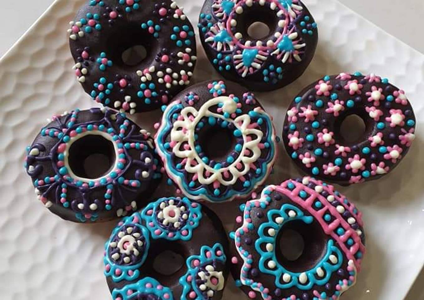 Baked  Chocolate Donuts
