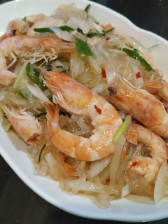 泰式涼拌鮮蝦冬粉 的食譜成品照片