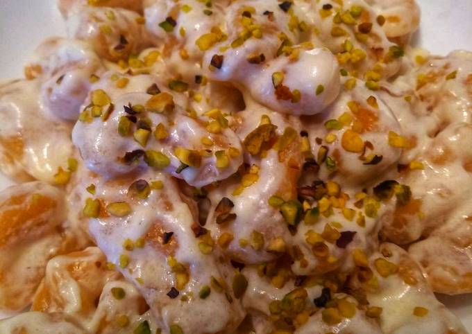 Passi a Fai  Ultimate Gnocchi di zucca con crema al formaggio e pistacchi