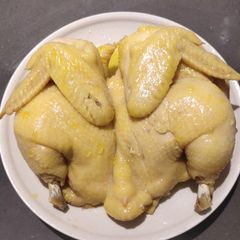 A picture of Steamed Whole Chicken.