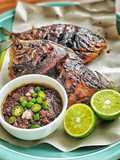 Ikan Bawal Bakar bumbu kecap