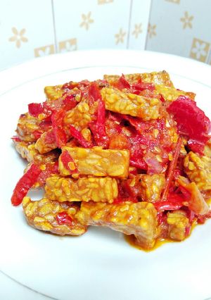 Foto resep Tempe Goreng Balado Ceria