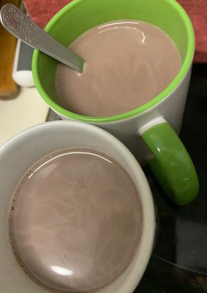 Una foto de Chocolate caliente saludable